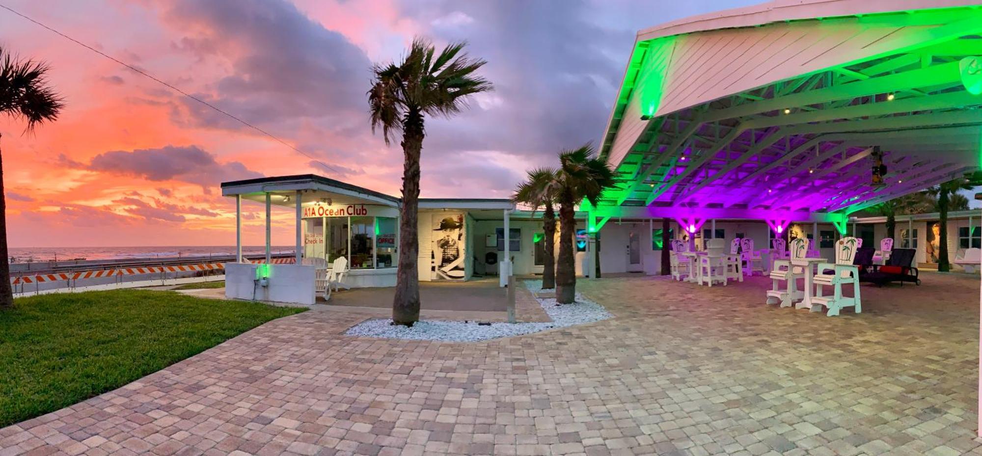 A1A Ocean Club Motel Flagler Beach Exterior photo